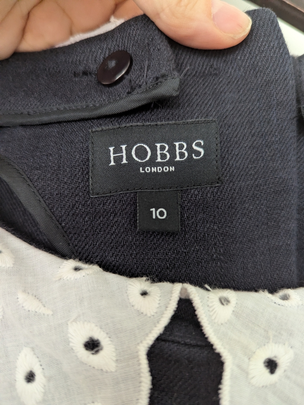 Hobbs Linen Dress 6 - Picture 4 of 6